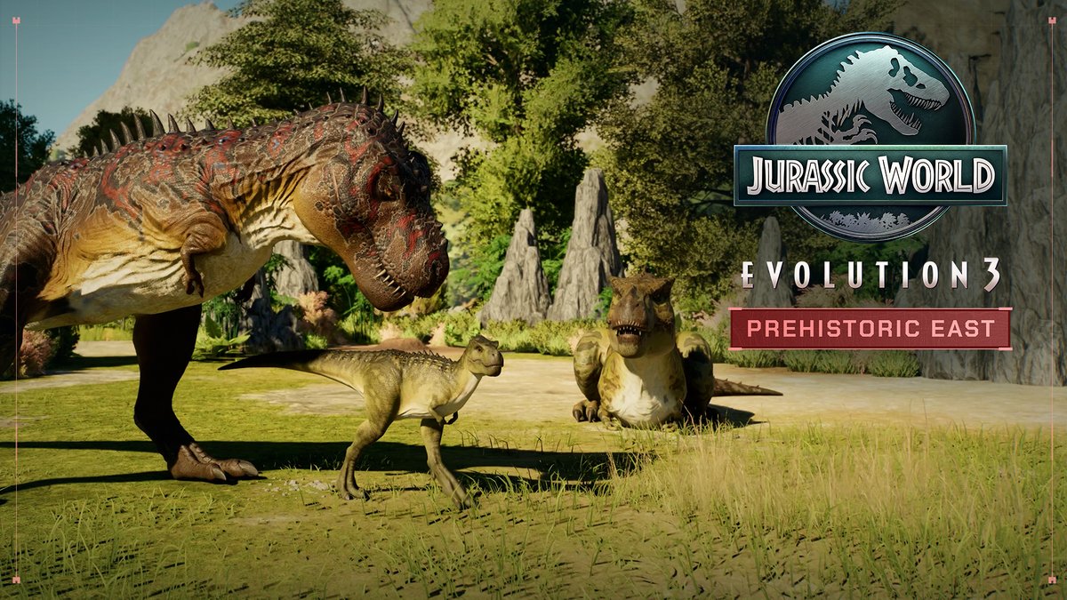Introducing the Tarbosaurus. This fearsome cousin of the Tyrannosaurus rex will require good secuity measures to keep your park safe! Coming as part of Jurassic World Evolution 3: Prehistoric East on 29 September.