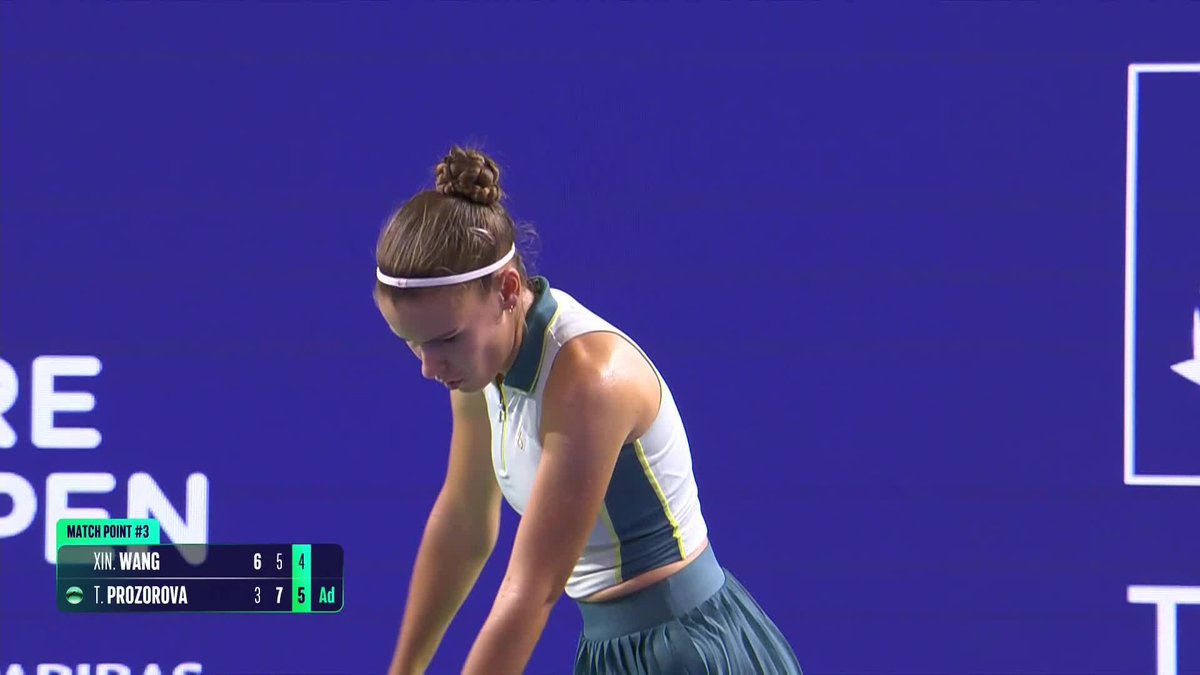 COMEBACK COMPLETE ✅ Tatiana Prozorova makes her first ever WTA semifinal in Singapore! #SgTennisOpen