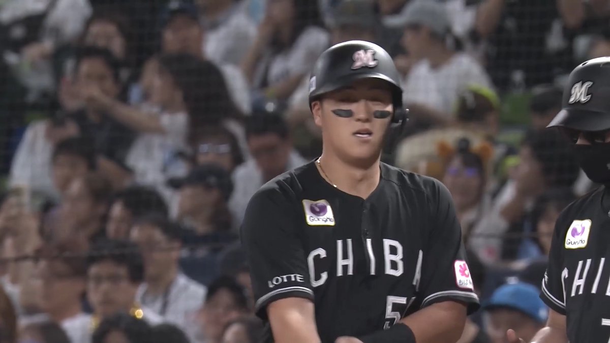 均衡破る一打✨ 千葉ロッテ 山口航輝 選手の先制タイムリーヒット👏