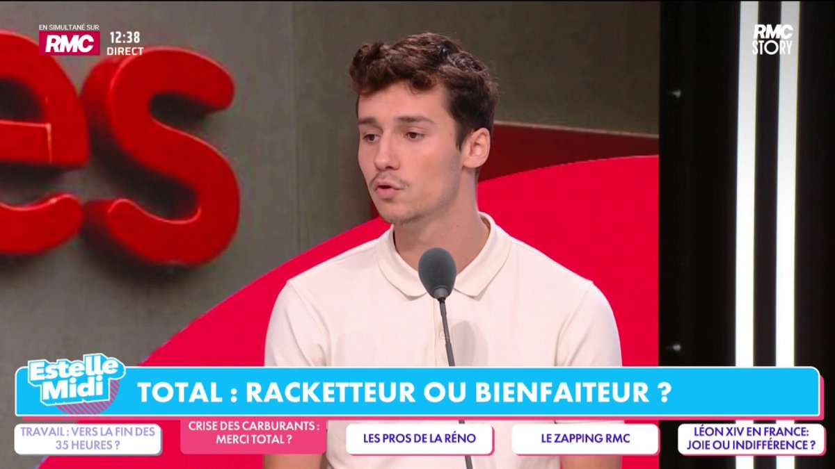 ⛽ Total : racketteur ou bienfaiteur ? 🎙️Ilan Gabet: "Croire que Total est un bon samaritain philantrope qui va faire des cadeaux aux Français, je trouve ça touchant de naïveté" #EstelleMidi