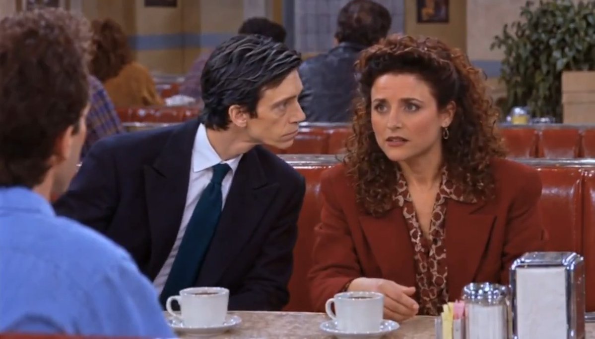 Seinfeld AI: Elaine dates Rory Stewart Rory is a good listener, perhaps a little too good...