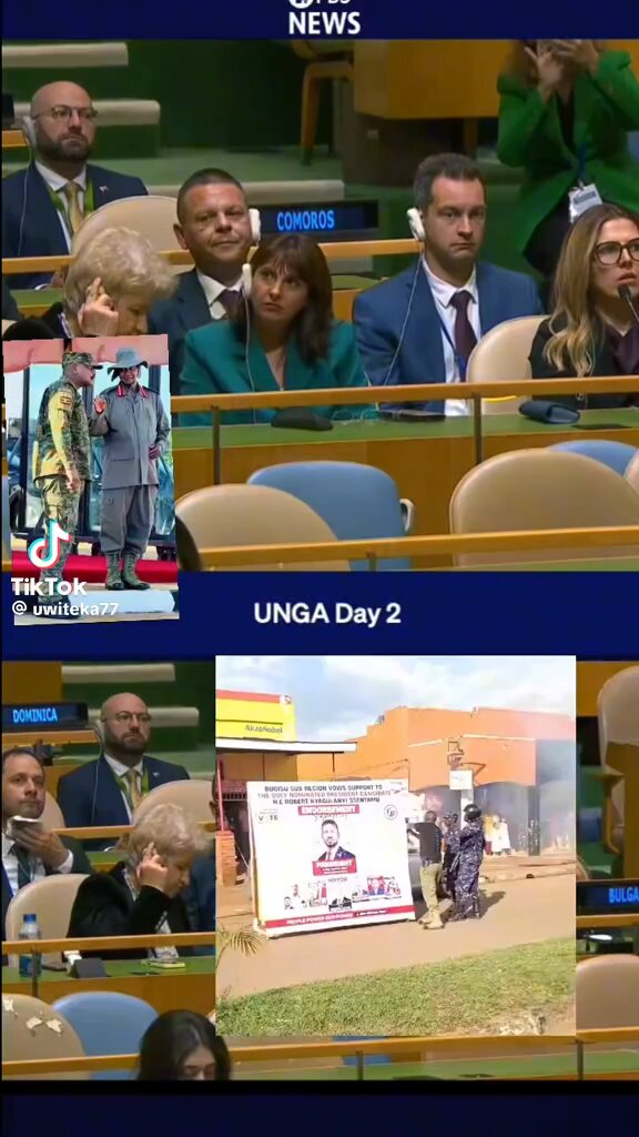 Just in case you missed this speech at UN General Assembly BOBI WINE