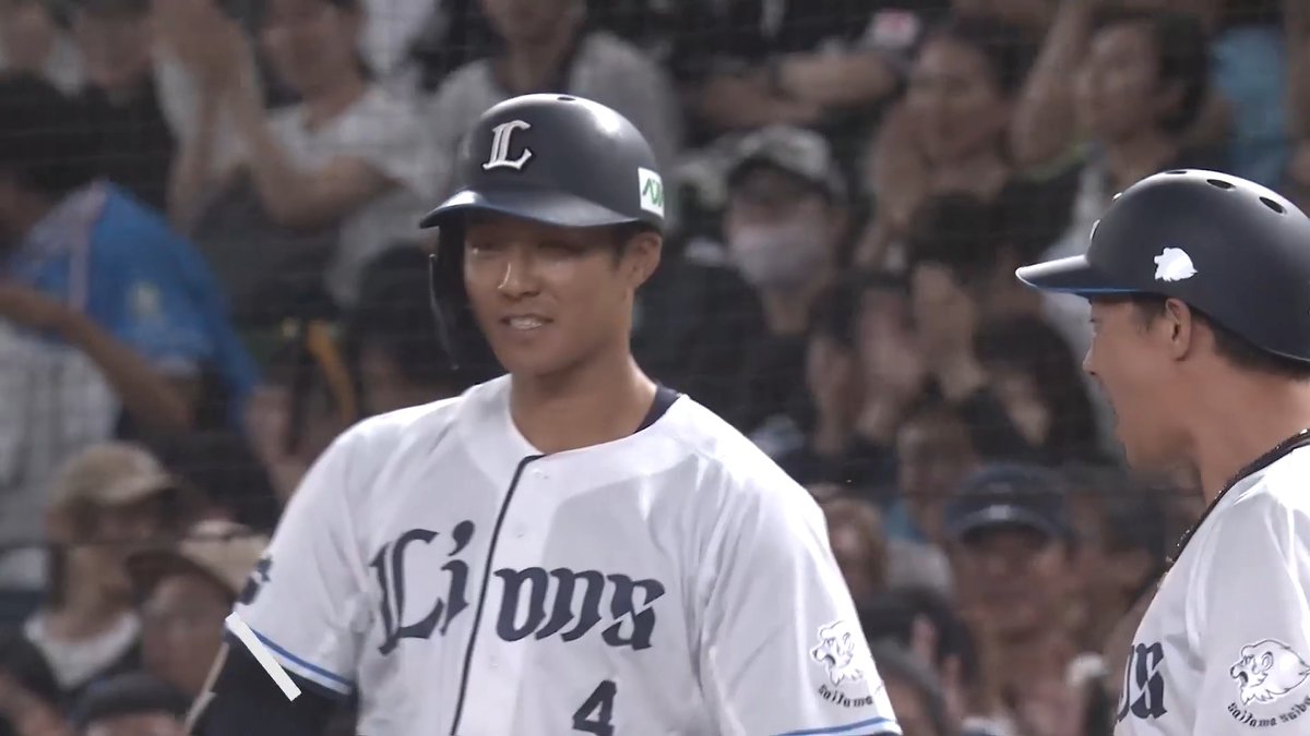 貴重な同点打‼️ 埼玉西武 石井一成 選手が2アウトフルカウント意地のからタイムリーヒット👏