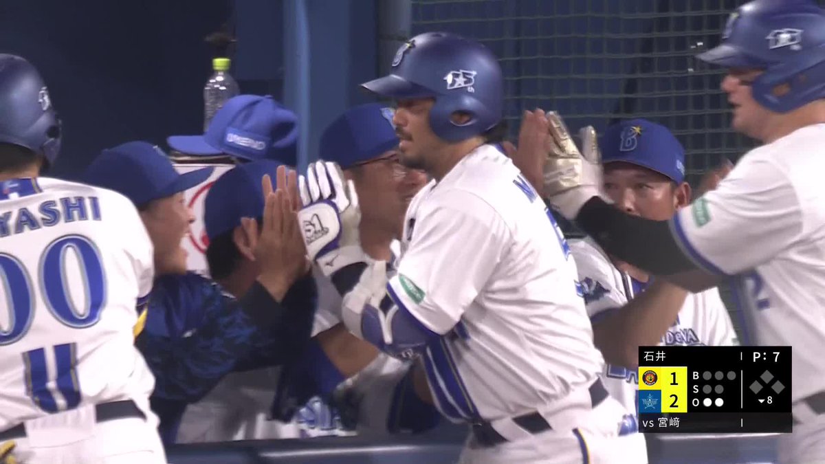 ここぞで逆転弾 ベテランの一振り 宮﨑敏郎 第11号ホームラン ⚾️DeNA×阪神 #baystars #だったらDAZN