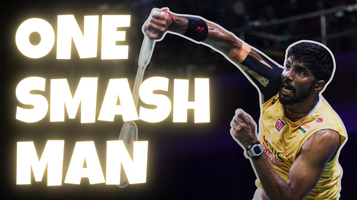 There's no coming back from those smashes. 🫣 #badminton