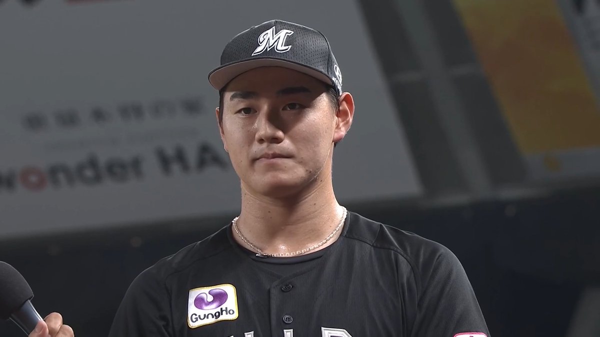 / 9/25 ヒーローインタビュー⚾️ \ 千葉ロッテ 西川史礁 選手✨