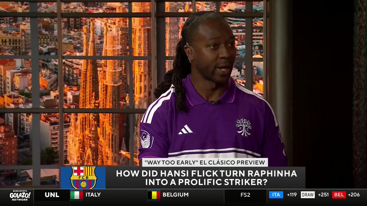 “There’s no changing what he’s done.” 🤩 Michael Lahoud and Phil Kitromilides take a look at Raphinha’s impact on Barcelona as a striker 🔥