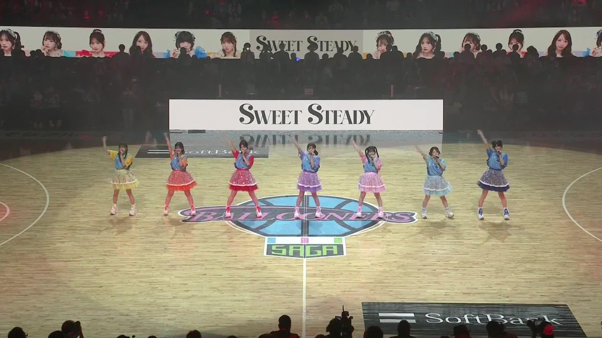 …ıııı||ı|🎧 #B祭 応援ソング初披露 🎧ı||ıı|ııı… B祭応援ソング『𝗢𝘃𝗲𝗿 𝗗𝗿𝗶𝘃𝗲』🏀🎶 本日の佐賀vs広島のハーフタイムにて、SWEET STEADYのみなさんにご披露いただきました！ #B祭応援団 #SWEETSTEADY #すいすて KAWAII LAB. SWEET STEADY【Official】