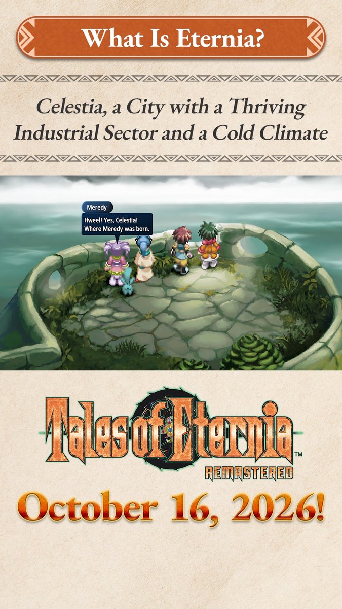 What is Eternia? #TalesofEterniaRemastered #TOER