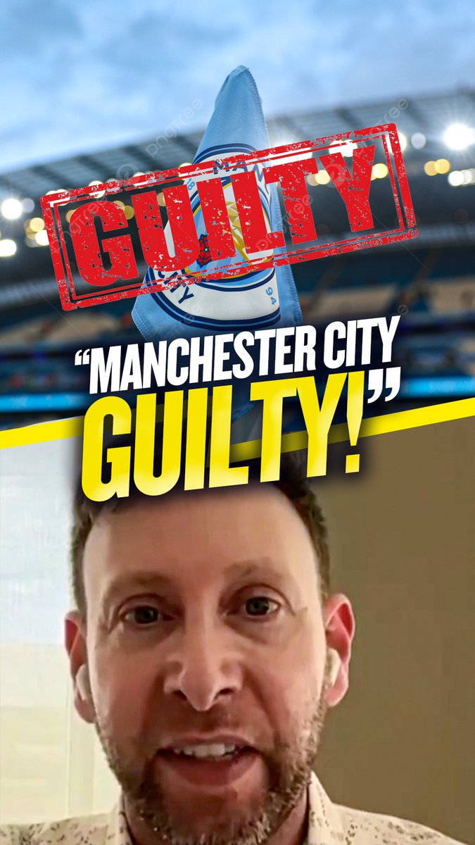 🚨 BREAKING NEWS 🚨 Manchester city are found guilty of 114 charges!