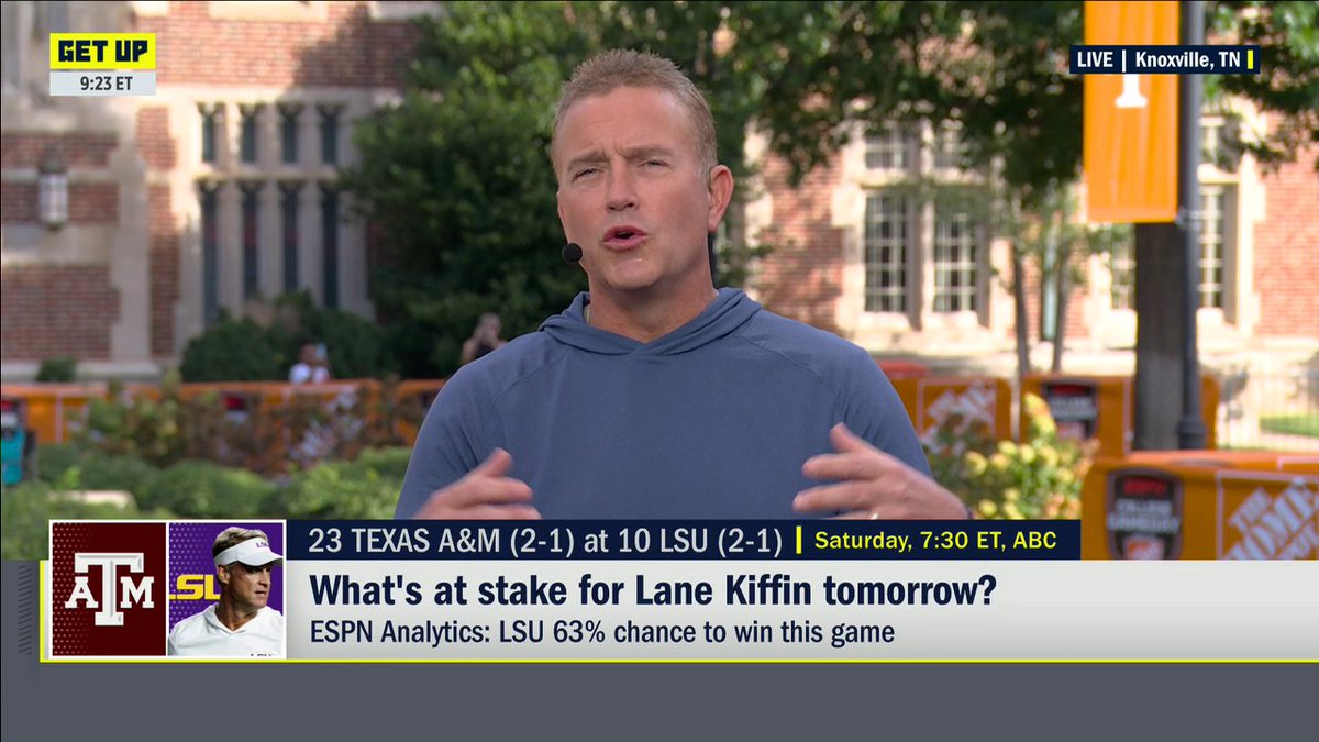 What’s at stake for LSU and Texas A&amp;M tomorrow? Kirk Herbstreit answers 👀