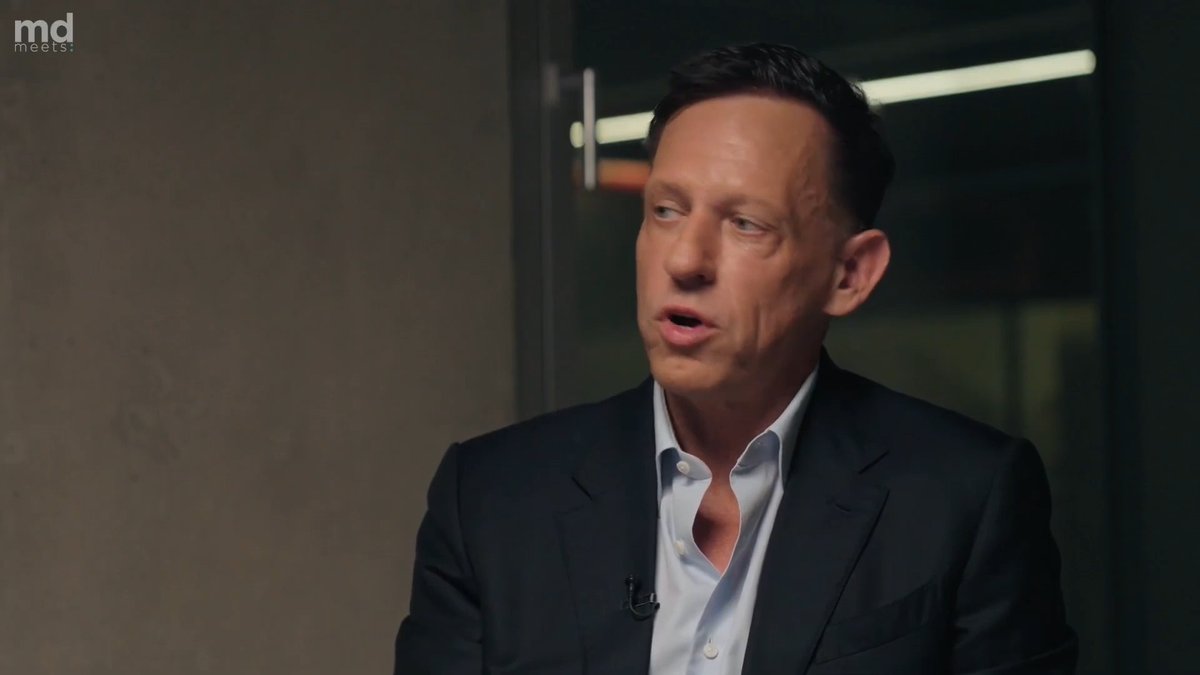 Peter Thiel on Vance vs Rubio's presidential chances: "I worry it will be very hard for either candidate to win."