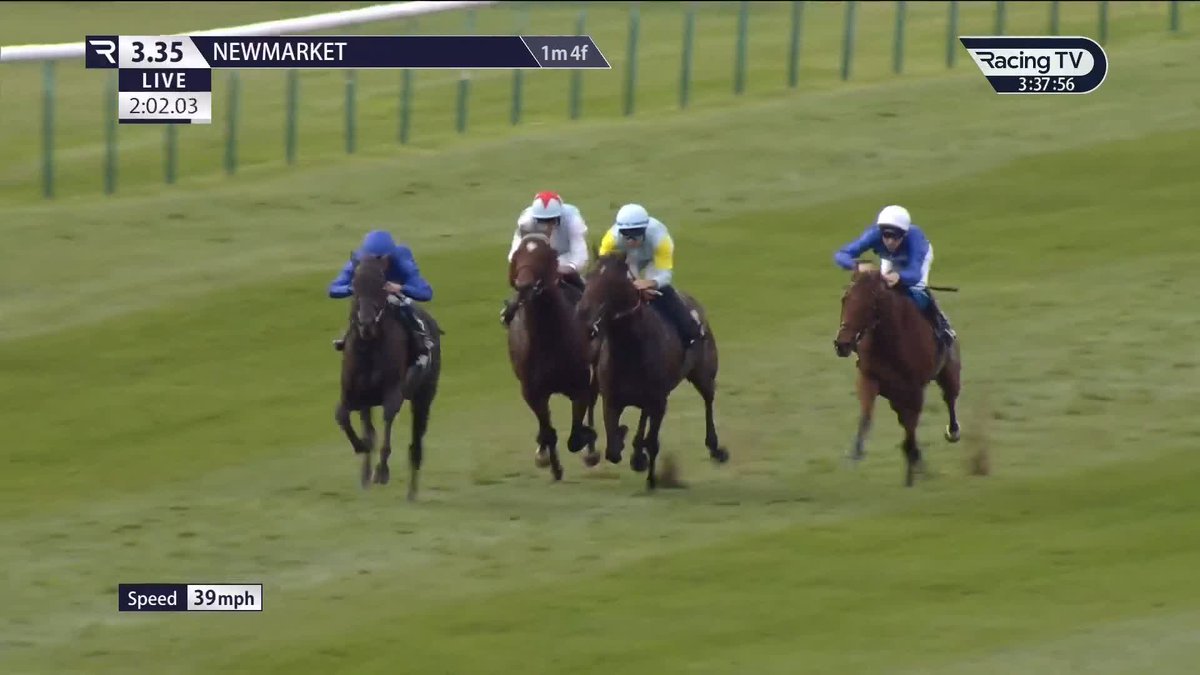Three from three! Fortitudine strikes on his first start on the grass as the brother to Rebel's Romance proves not for passing in the Listed betway Godolphin Stakes Newmarket Racecourses