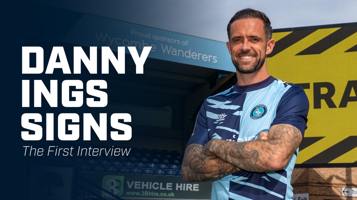 Danny Ings gives his first interview after signing for Wycombe Wanderers 📺