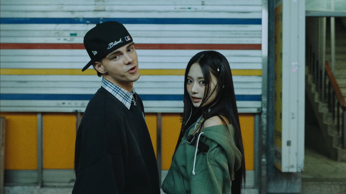 1 year ago today, TZUYU and Corbyn Besson's 'Blink' was released as well as its music video.