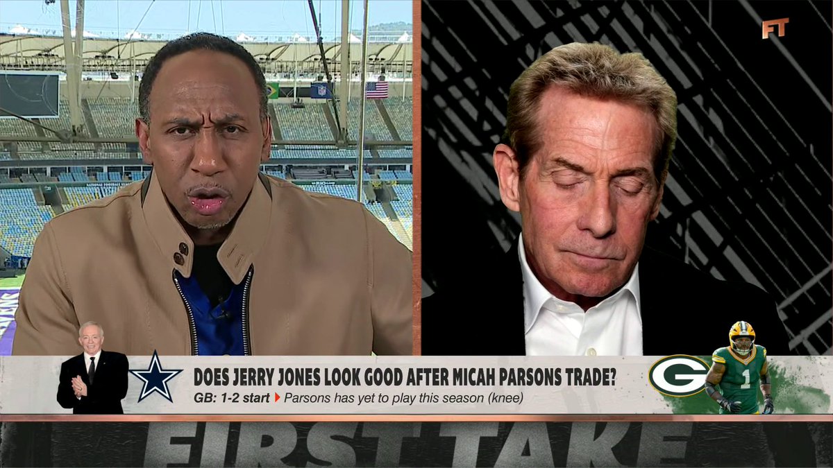 .Skip Bayless and Stephen A Smith go at it debating who won the Micah Parsons trade. It’s good to see them together again, isn’t it? 🤣