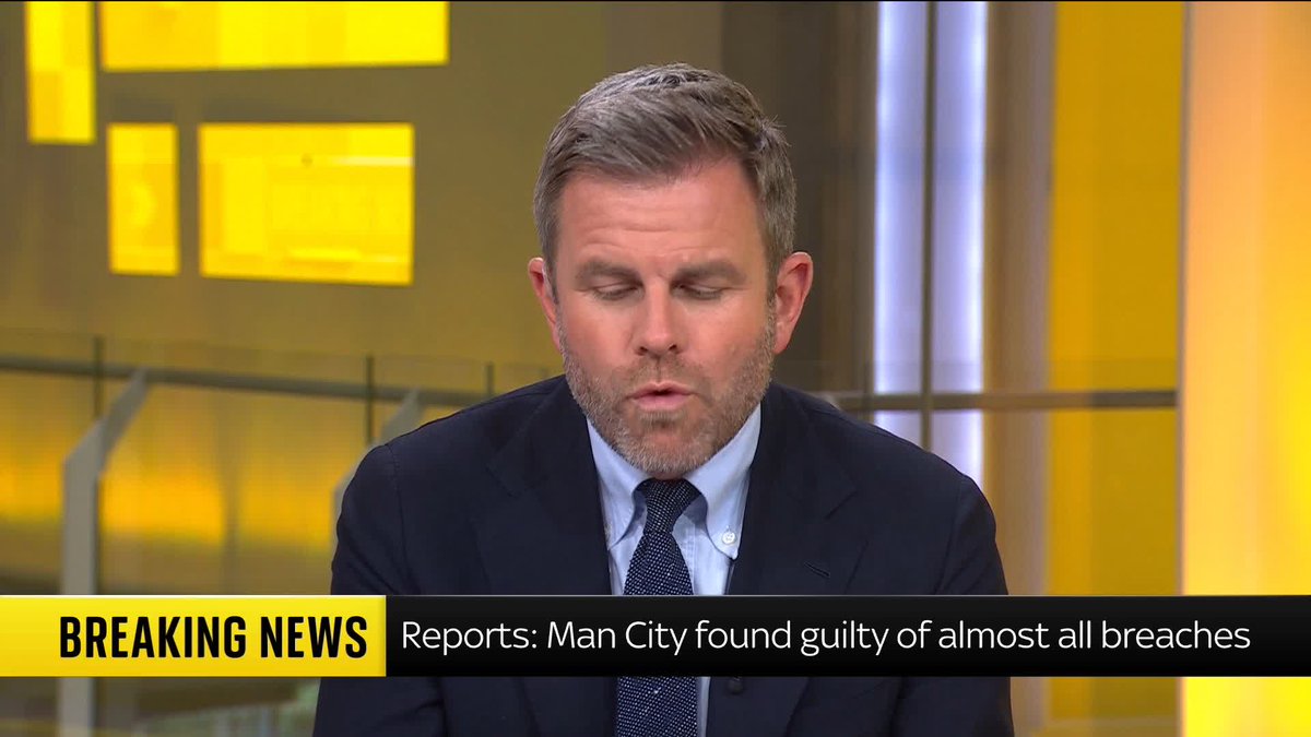 BREAKING: Manchester City have reportedly been found guilty of almost all charges in Premier League finance case. Sky's sports correspondent Rob Harris has more details.