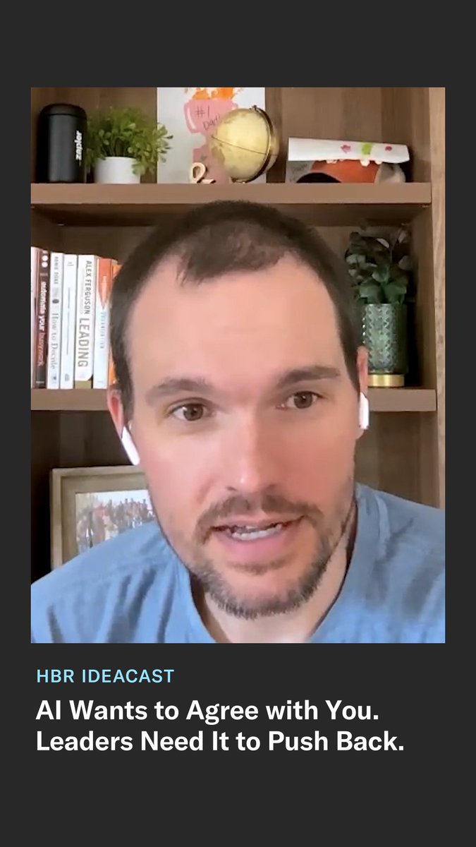 AI can be very good at giving you an answer that sounds right. But it’s not always the answer you want or need. Wade Foster, cofounder and CEO of Zapier, points to a problem leaders should keep in mind: AI models can tend toward pleasing the person asking the question, which can produce recommendations that reinforce what you already want to hear. His approach is to explicitly ask AI to debate him and critique his thinking, with the goal of turning AI into a true thought partner—one that can challenge your assumptions and help you make better decisions. Listen to the full IdeaCast episode wherever you get your podcasts, or here: