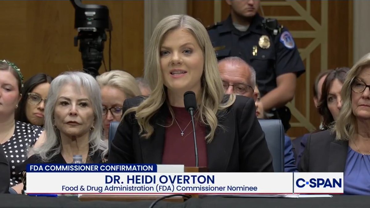 VIDEO RECEIPT: Trump called the MMR vaccine potentially “quite lethal.” His nominee to run the FDA was standing there. Yesterday, at her confirmation hearing, Sen. Bill Cassidy asked her directly: “Is the MMR vaccine lethal?” HEIDI OVERTON: “The MMR vaccine is not lethal.” Cassidy: “Is it safe and effective?” OVERTON: “Yes, Senator, the MMR vaccine is safe and effective.” She went further: “It is our best tool right now in the public health response to the measles outbreak.” Cassidy then asked whether she disagreed with Trump. She wouldn’t say that. She didn’t need to. Watch the exchange.