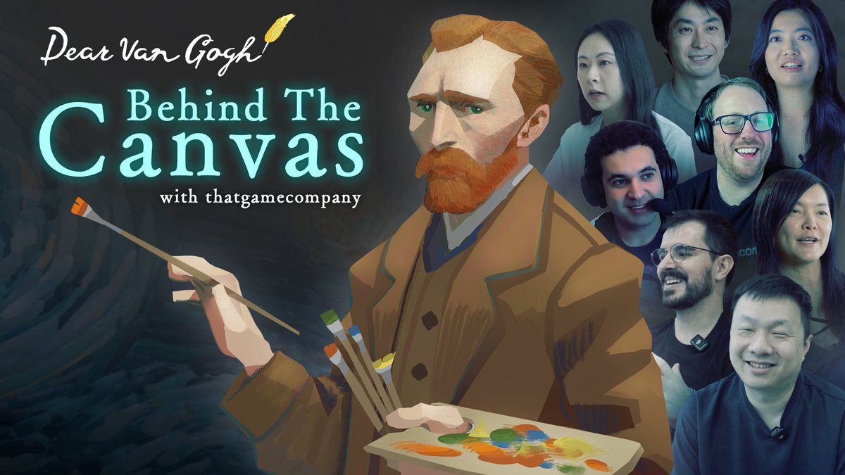 Step behind the canvas of #DearVanGogh 🌻✨ From the hundreds of letters shared between Vincent, his brother Theo, and Theo's wife Johanna, to brushstrokes rebuilt as a world you can wander through, and nearly an hour of original music, the team walks you through how this story came to life.