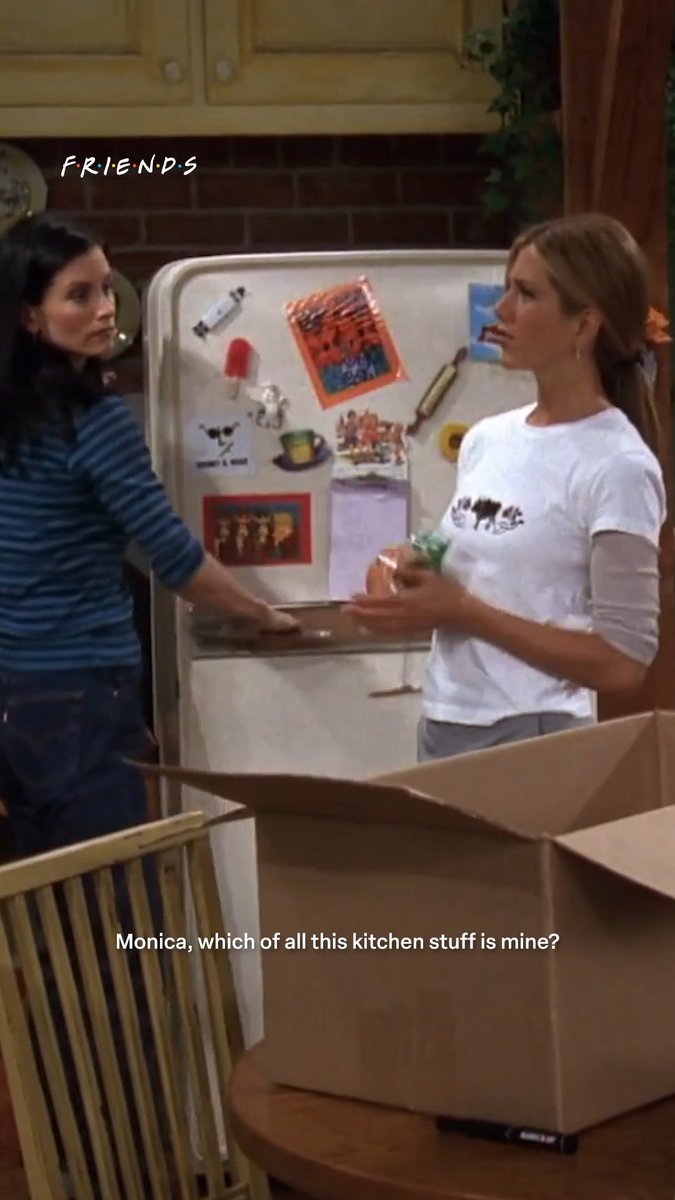 Rachel’s bottle opener sure will be missed. #FRIENDS