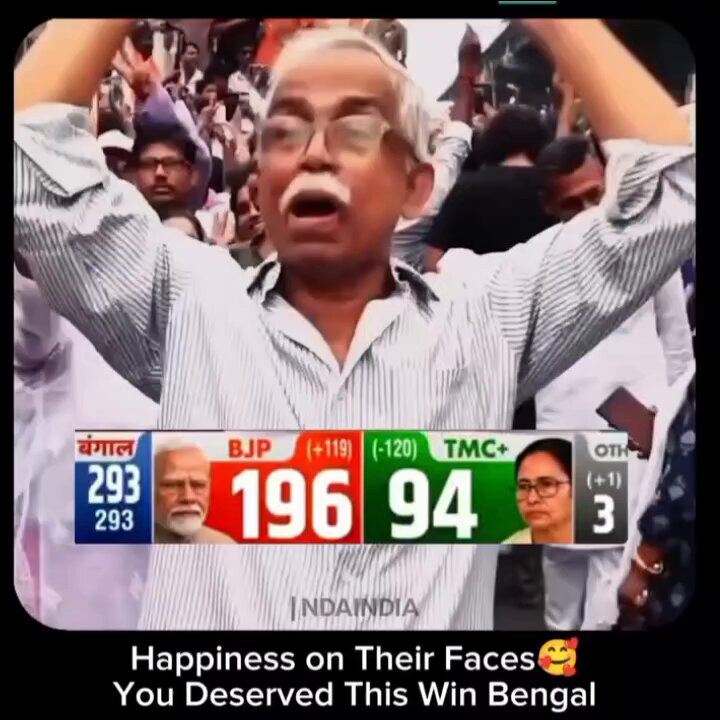 Bengalis knows whether the Bengal election was stolen by BJP or won by BJP!! Thank You Gyanesh Kumar🦁