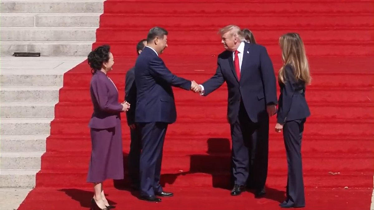 Trump Xi FINAL HANDSHAKE