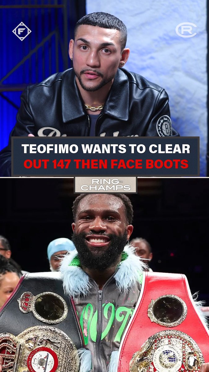 To complete his vision, Teo has to beat Ryan Garcia, Devin Haney or Lima Paro, and then Boots Ennis ๐ฌ Safe to say the bar is pretty high... you think he get's it done? ๐ Full episode out NOW on the RING CHAMPS YouTube!