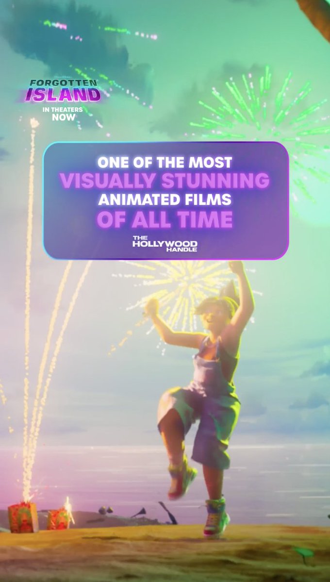 Clear your schedules, the portal to Forgotten Island is now open! 🙌🌴 See Forgotten Island NOW PLAYING only in theaters - get tickets now: