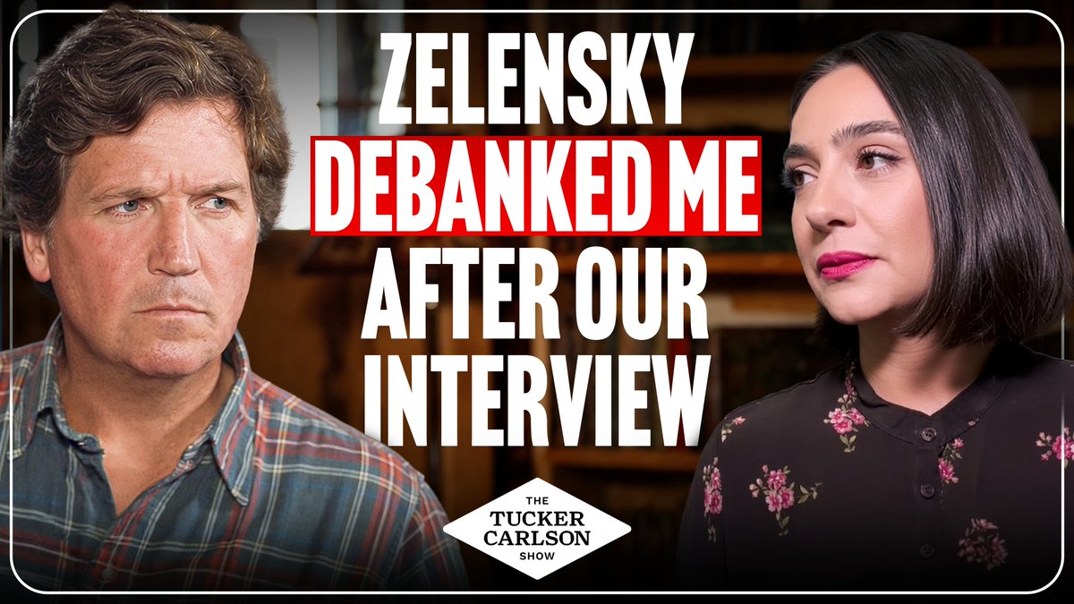 Under Zelensky, Ukraine has descended into darkness. His former press secretary faces treason charges for daring to criticize him. She joins us with a message for the tyrant. 0:00 The Censorship War in Ukraine 5:38 The Significant Decline of Ukraine's Population 12:12 How Many Ukrainians Have Been Killed in the War? 14:09 The Move to Draft Ukrainian Women into the War 17:01 Would Zelensky Win if Ukraine Had an Election? 18:54 Why Won’t Trump Force a Ukrainian Election? 22:04 Why Do So Many European Leaders Want to Join the Ukraine War? 26:47 Zelensky’s Alleged Past as a Draft Dodger 32:09 The Disappearance of Ukraine 34:02 Is Zelensky Getting Rich From This War? 37:18 Does Zelensky Care About Ukraine? 40:19 How Does Zelensky Think This War Will End? 42:34 Why Is Zelensky Accelerating Attacks in Russia Knowing He’s Losing?