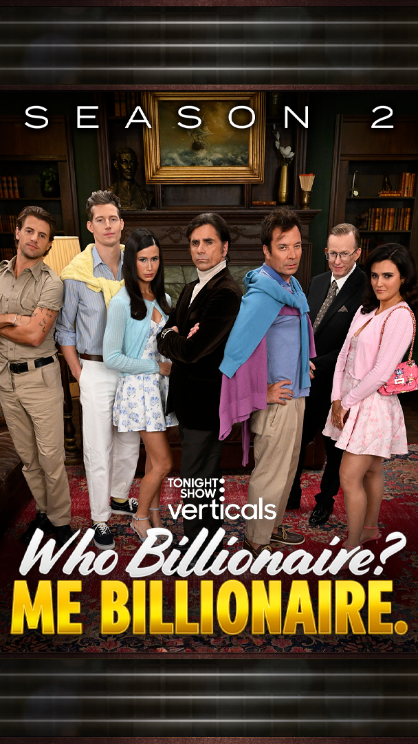 Season 2 of the hit microdrama series Who Billionaire? Me Billionaire. premieres this Sunday, September 27th! #FallonTonight