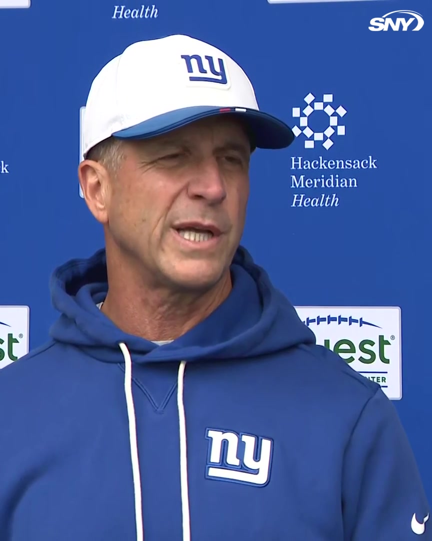 John Harbaugh says the Giants had their best practice of the year yesterday and followed it up with a "very good" practice today