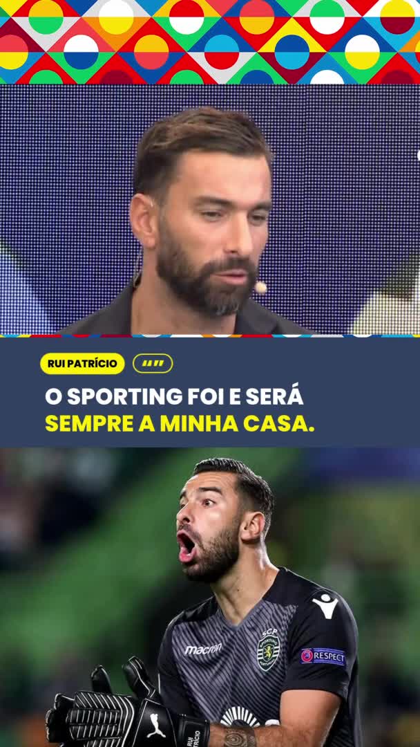 Rui Patrício não esquece o Sporting.
