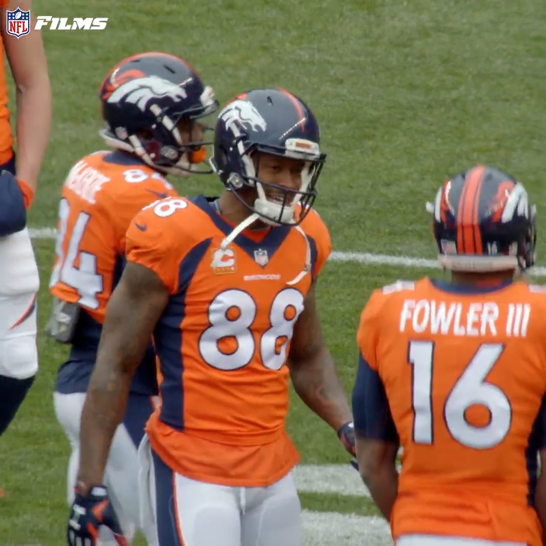 WHOLESOME: NFL Films released a special tribute featuring Demaryius Thomas’ mic’d-up moments, capturing the energy and positivity he always brought to the field and sidelines. DT gave everything he had and was constantly lifting up his teammates. 👏❤️