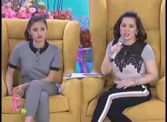 those rare moments na hirap na hirap si Kris ipagtanggol ang sarili niya sa sobrang taklesa 😂😂😂