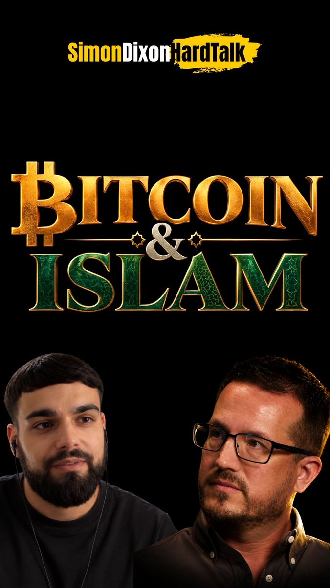 “Is Bitcoin compatible with Islam?” 🔴Premiere starts at 7:30pm BST.