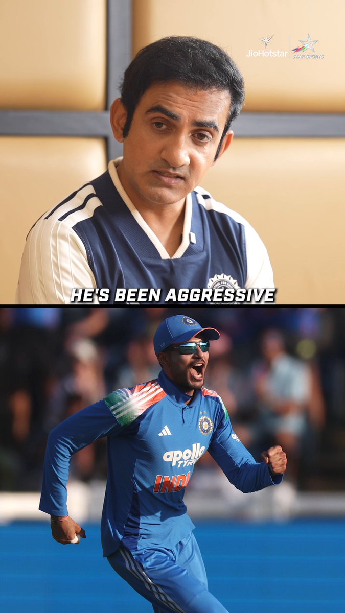 𝐂𝐚𝐥𝐦. 𝐒𝐞𝐥𝐟𝐥𝐞𝐬𝐬. 𝐀𝐠𝐠𝐫𝐞𝐬𝐬𝐢𝐯𝐞. 🔥 Gautam Gambhir is impressed with what he's seen from Shubman Gill as captain - and backs the ODI results to follow soon 🇮🇳 Watch Gautam Gambhir Unfiltered NOW 👉