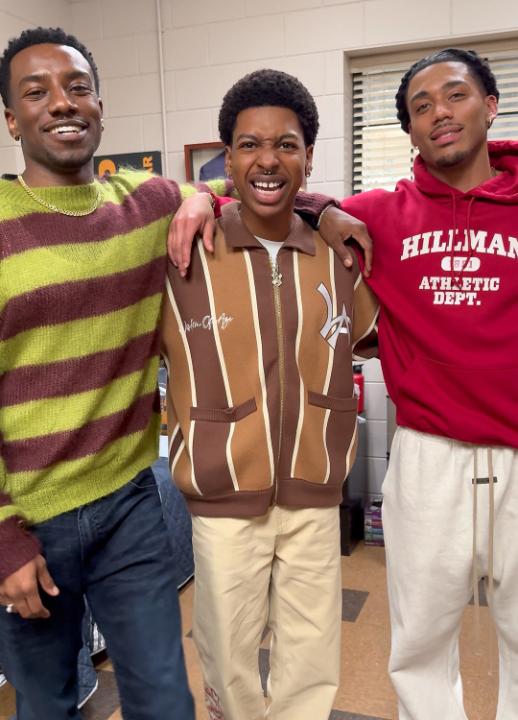 The Hillman boys give an exclusive tour of the Garvey Hall dorm 📚 A Different World is now on Netflix