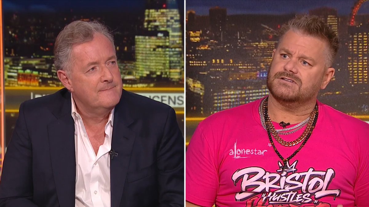 Jethro Sheeran raps to Piers Morgan, before claiming he's a better rapper and songwriter than his cousin Ed Sheeran. Piers: 'What you just did illustrates why he's a global superstar and you're not.' Full interview 👇 📺 Piers Morgan | jethro ALONESTAR Sheeran