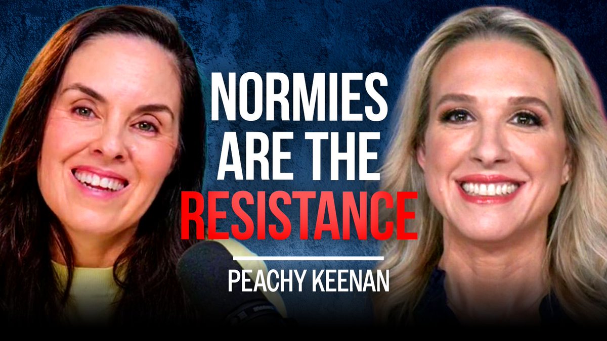 I had Peachy Keenan on Walk-Ins Welcome this week to talk about who's actually driving the country's decline and why the people trying to stay normal are the real heroes.