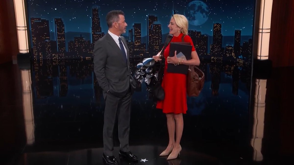 Jimmy Kimmel mocks Natalie Harp during monologue 😅 🎥: ABC