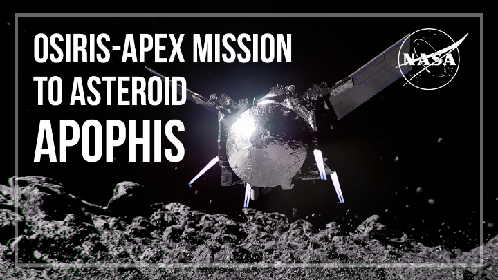 Get ready to wave to an asteroid 👋🪨 In 2029, asteroid Apophis will swing by Earth, passing safely about 20,000 miles from the surface. The OSIRIS-APEX mission will meet up with the asteroid shortly after, to map the surface and study its chemical makeup.