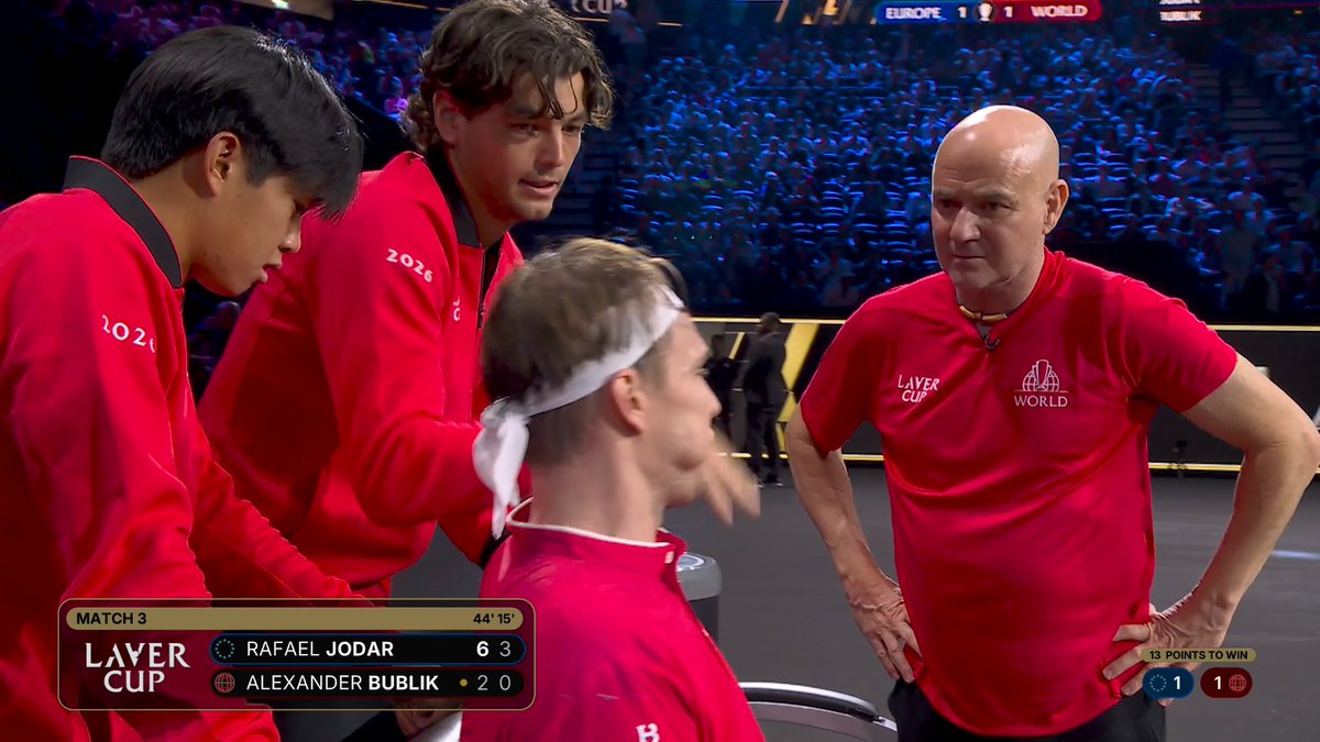 Coach Fritz clocked in 🫡 #lavercup