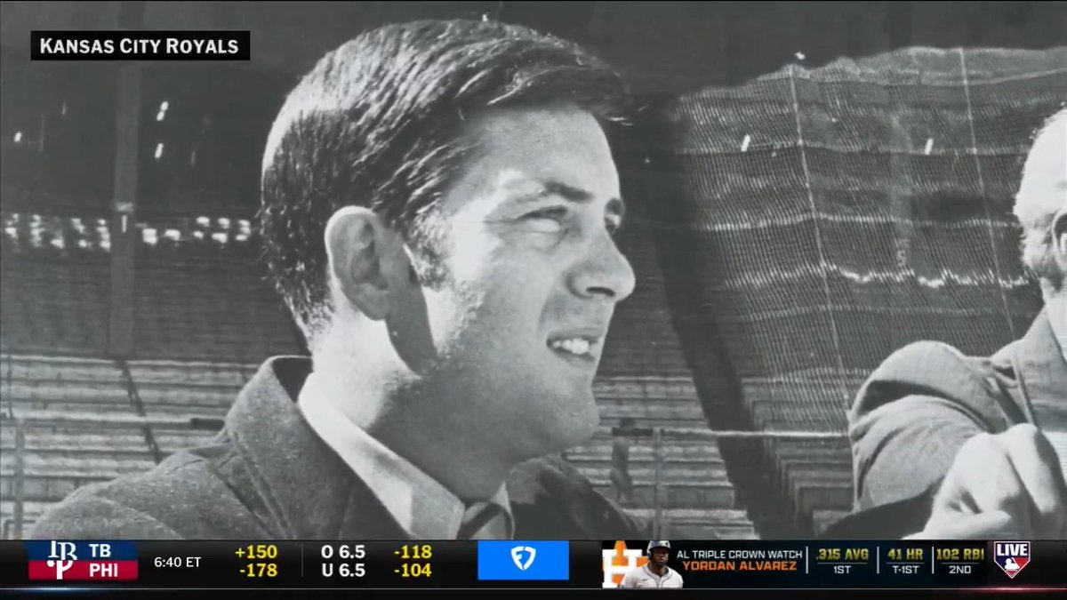 .Kansas City Royals longtime radio voice Denny Matthews joins MLB Now ahead of tonight which will mark his 8,000th game on the call! 🎙️ "People ask me about my favorite game or one game you really remember, always the first game. I can remember that like it was nine days ago."
