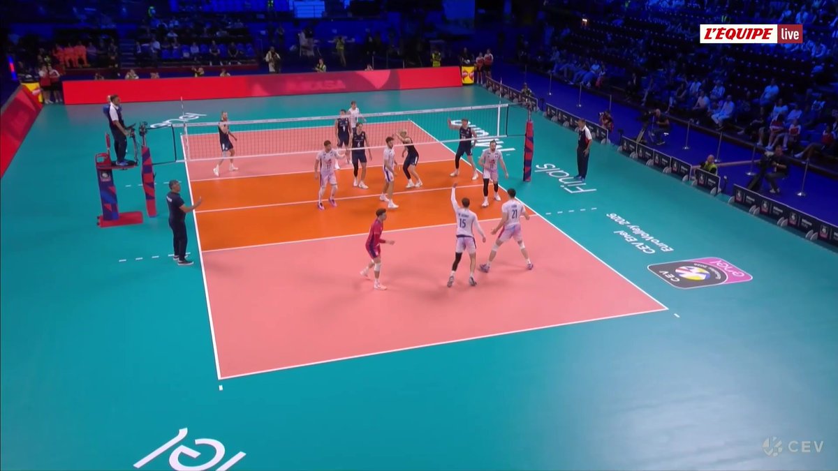 🏐🇫🇷 La Finlande remporte la deuxième manche face aux Bleus ! Le direct sur L'Équipe live > #lequipeVOLLEY
