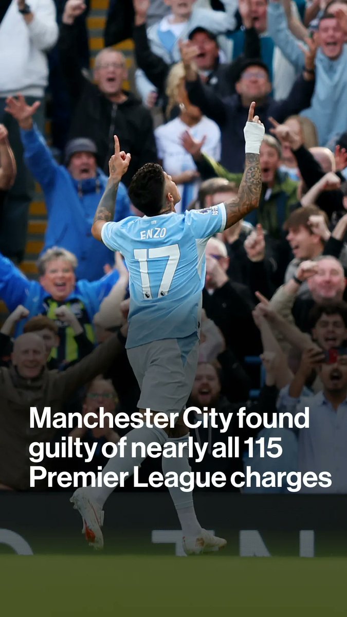 Manchester City has been found guilty of nearly all 115 charges for breaking Premier League rules, in a seismic ruling that could be a massive hit to one of the world’s top football clubs, according to a person familiar with the process. Vanessa Perdomo has more