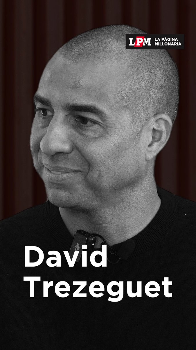 𝗘𝗟 𝗥𝗘𝗬 𝗗𝗔𝗩𝗜𝗗... 𝗣𝗥𝗢𝗫𝗜𝗠𝗔𝗠𝗘𝗡𝗧𝗘 👑🔜 Se viene una entrevista EXCLUSIVA con David Trezeguet ⏳ Este fin de semana, en nuestro canal de Youtube ⚪🔴⚪