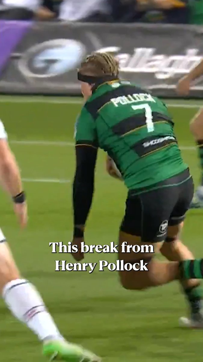 Unreal Henry Pollock break 😮‍💨