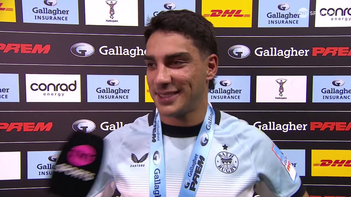 “It was good, I will be watching it back!” 😅 Santiago Carreras reacts to THAT interception after a big win for Bath Rugby 👏 📺 Stream TNT Sports on HBO Max