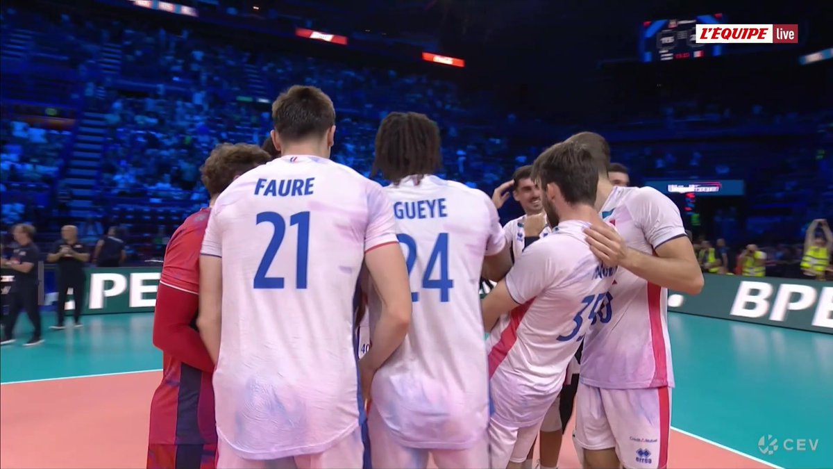 🏐🇫🇷 LES BLEUS EN FINALE ! L'équipe de France défiera la Pologne en finale de l'Euro samedi #lequipeVOLLEY